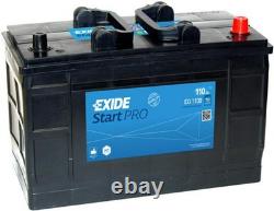 EXIDE EG1100 Start Battery 12V 110Ah 750A EN for FORD 5000 Series