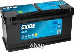 EXIDE EK1060 Car Battery