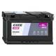 Exide Ek820 12v 82ah 800a B13 Agm Starter Battery