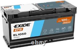 EXIDE EL1050 car batteries