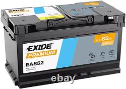 EXIDE car battery 85Ah/800A FORD S-MAX 2.0 TDCi
