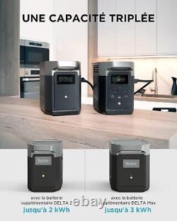 EcoFlow Refurbished Delta 2 Power Station 1kWh 1800W Solar Generator