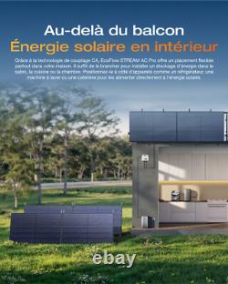 EcoFlow Refurbished STREAM AC Pro Solar Kit with 1.92 kWh LiFePO4 Battery