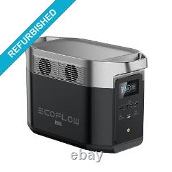 Ecoflow Delta Max 1612Wh Power Station 2000W Portable Solar Generator