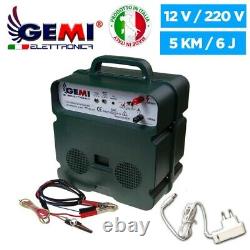 Electric Fence Electrificator 12v Battery /220v 5km Electrified Fence