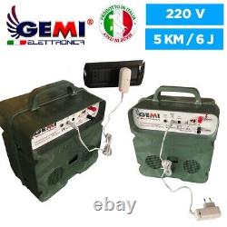 Electric Fence Electrificator 12v Battery /220v 5km Electrified Fence