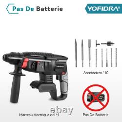 Electric Hammer Drill 4-in-1 Percussion Drill for Makita Battery