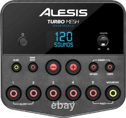 Electronic Battery 4 Futs Mesh 3 Cymbals Alesis Turbo Mesh Kit