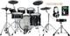 Electronic Drum Kit 9 Wooden Pads Usb Midi 720 Sounds Stool Headphones Set