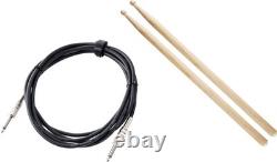 Electronic Drum Kit E-Drum 10 Mesh USB MIDI Pack Stool Module Monitor