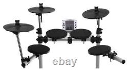 Electronic Drum Kit E-Drum 7 Pads USB MIDI Set Stool Sticks 30W Amplifier