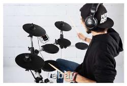 Electronic Drum Kit E-Drum Set 108 Sounds Module Cymbals Pads Stereo USB MIDI