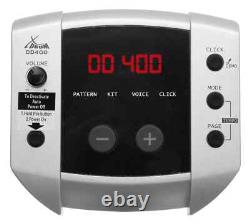 Electronic Drum Set Battery Module 108 Sounds Pads Pedal Headphones USB Midi AUX