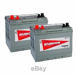 Entertainment 2x 85ah Battery, Slow Discharge For Caravan, Camper And Boat