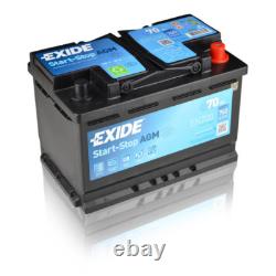 Exide EK700 Battery 12v 70ah 760A 278x175x190mm