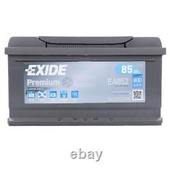 Exide Premium EA852 12v 85AH 800A Battery