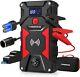 Fnnemge Booster Battery 2500a Peak 24800mah 12v Wireless Charging Jump Starter