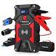 Fnnemge Booster Battery 5000a Peak 24800mah 12v Jump Starter Up To Everything