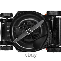 FUXTEC FX-E2RM37 cordless electric lawn mower, 37 cm cutting width, set