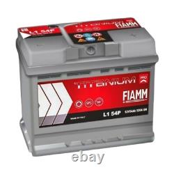 Fiamm L1 Battery 54 54AH 520A 7905145 Positive A Dx 207x175x190 Auto Start