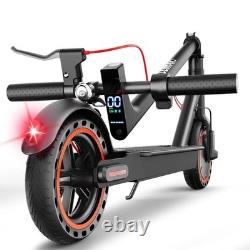 Foldable Electric Scooter 350W Battery 10.4Ah Range 25km Adult Black