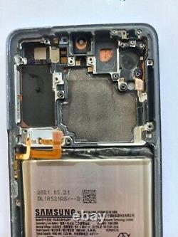 Full Screen Galaxy S21 5G G991B with Frame and Battery