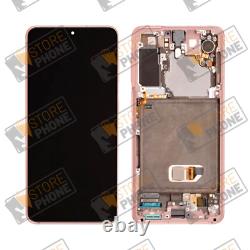 Full Screen Without Battery Samsung Galaxy S21 5G SM-G991 Phantom Pink
