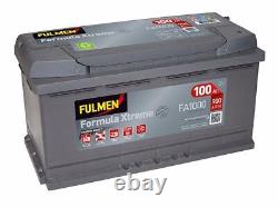 Fulmen FA1000 Battery 12v 100ah 900A 2-year High-end Warranty
