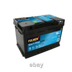 Fulmen Start & Stop Agm 70ah/760a Battery