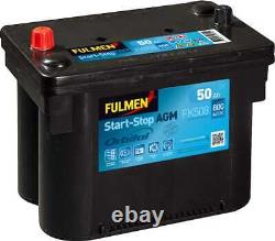 Fulmen Start-stop Battery Agm 50ah/800a (fk508)