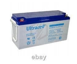 GEL Battery for Campervan, Boat 12v 150ah UCG150-12 Ultracell Maintenance-Free