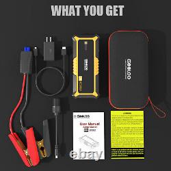 GOOLOO Booster Battery 4000A 26800mAh Portable Jump Starter 12V Start