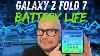 Galaxy Z Fold 7 Battery Life Review