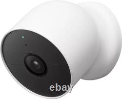 Google Nest Cam Battery-Powered Connected Security Camera, New in Sealed Packaging