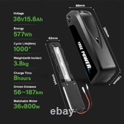 Hailong Plus 5-pin 36V15.6Ah Electric Bike Battery with Charger