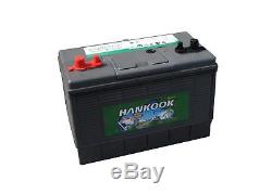 Hankook 100ah Battery Slow Discharge 12v 4 Years Warranty Camping