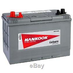 Hankook 12v 90ah Battery Discharge Slow For Leisure, Caravan And Boat Dc27