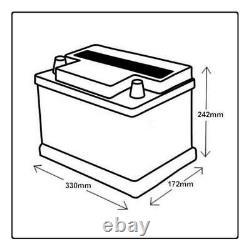 Hankook Xl31 Caravan Battery Camping Car And Boat Decharge Slot 12v 130ah Fr