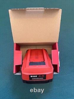 Hilti B22 4.0Ah Battery / NEW NOT REGENERATED / VERY FAST SHIPPING