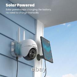 Iegeek Camera Wifi Surveillance Outdoor Camera Wireless Battery With Solar
