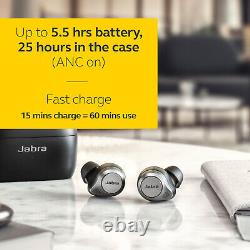 Jabra Elite 85t Wireless Earbuds True Wireless Grey And Black