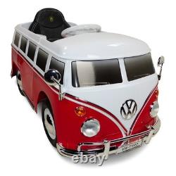Kids Electric Car VW Bulli T1 12V Battery LED Sound Remote Control Retro Kids Electric Car VW Bulli T1 12V Battery LED Sound Remote Control Retro