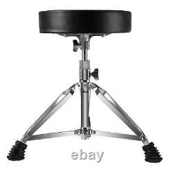 Kit Electronic Battery 9 Pads Usb Wood MIDI 720 Sounds Set Stool Helmet