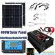 Kit Of Solar Panels 400 W Battery Charger 12v Controller 100a Camping