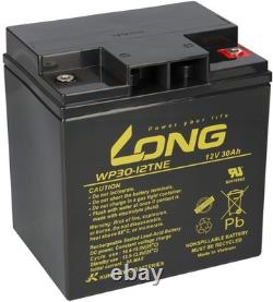 KungLong AGM Battery 12V 30Ah WP30-12TNE Cycle-Resistant equivalent to MP30-12C
