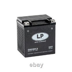 Landport LP GEL HVT GHD30H-3 Motorcycle Battery YIX30L-BS 12v 30ah 430A