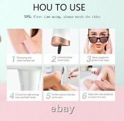 Laser Hair Remover with Pulsed Light - Permanent Hair Removal