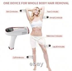 Laser Hair Remover with Pulsed Light - Permanent Hair Removal