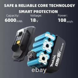 Makita 18V 6Ah BL1840 BL1860 Genuine Lithium Battery 9.0Ah x1