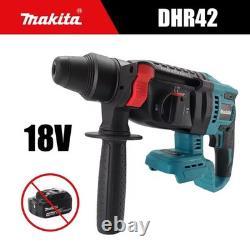 Makita Cordless 26mm Rotary Hammer Drill, New Lithium Battery, FR, USB Lamp